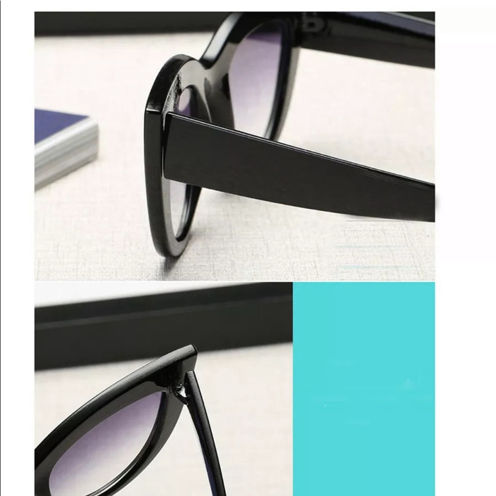 Awesome Cat Eye Triangle Sunglasses - Picture 6 of 6